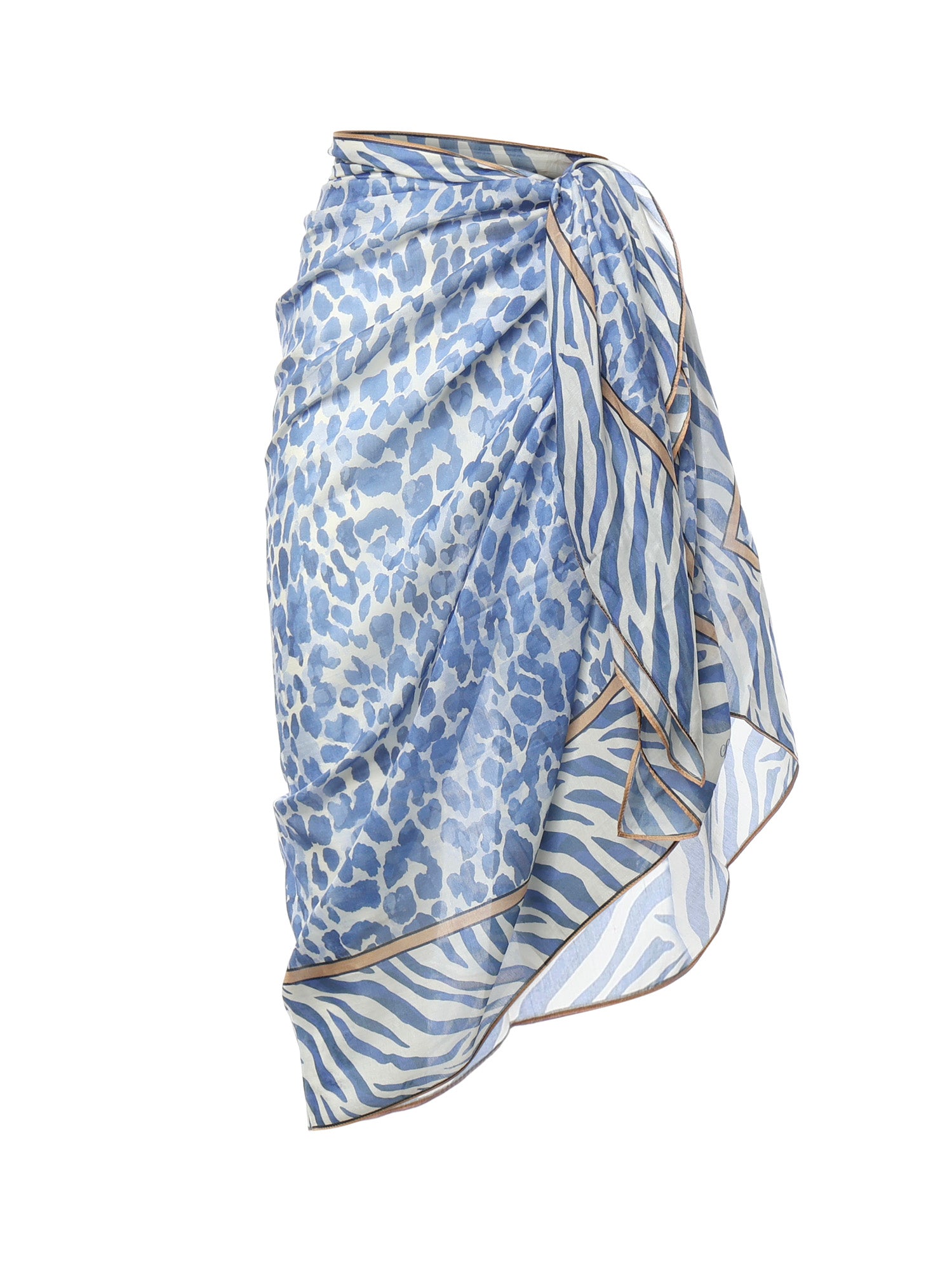 Pareo lungo in misto cotone e seta TAIT001 09731L MC2 SAINT BARTH 