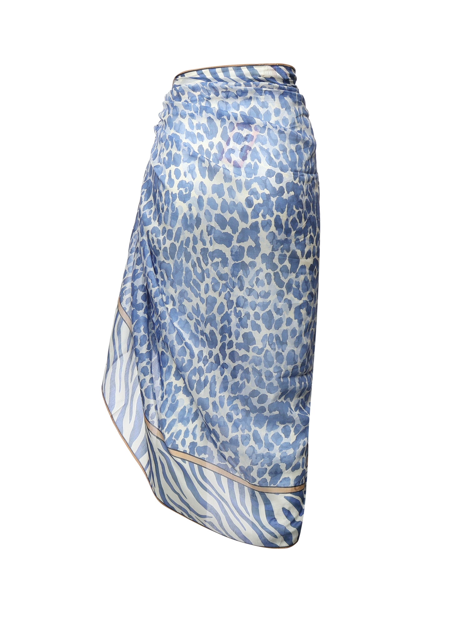 Pareo lungo in misto cotone e seta TAIT001 09731L MC2 SAINT BARTH 