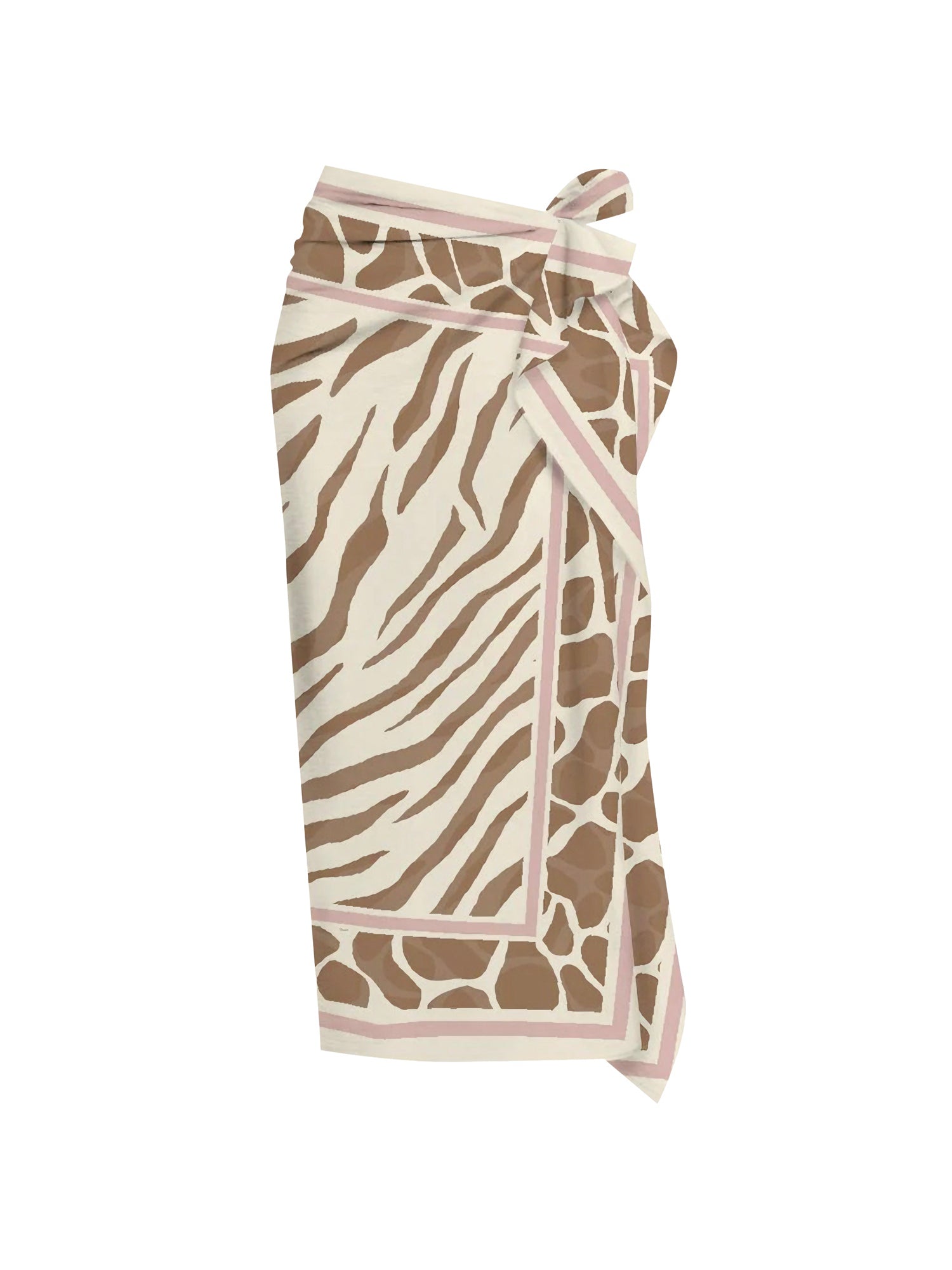 Pareo lungo Thaiti in misto cotone e seta TAIT001 09738L MC2 SAINT BARTH 