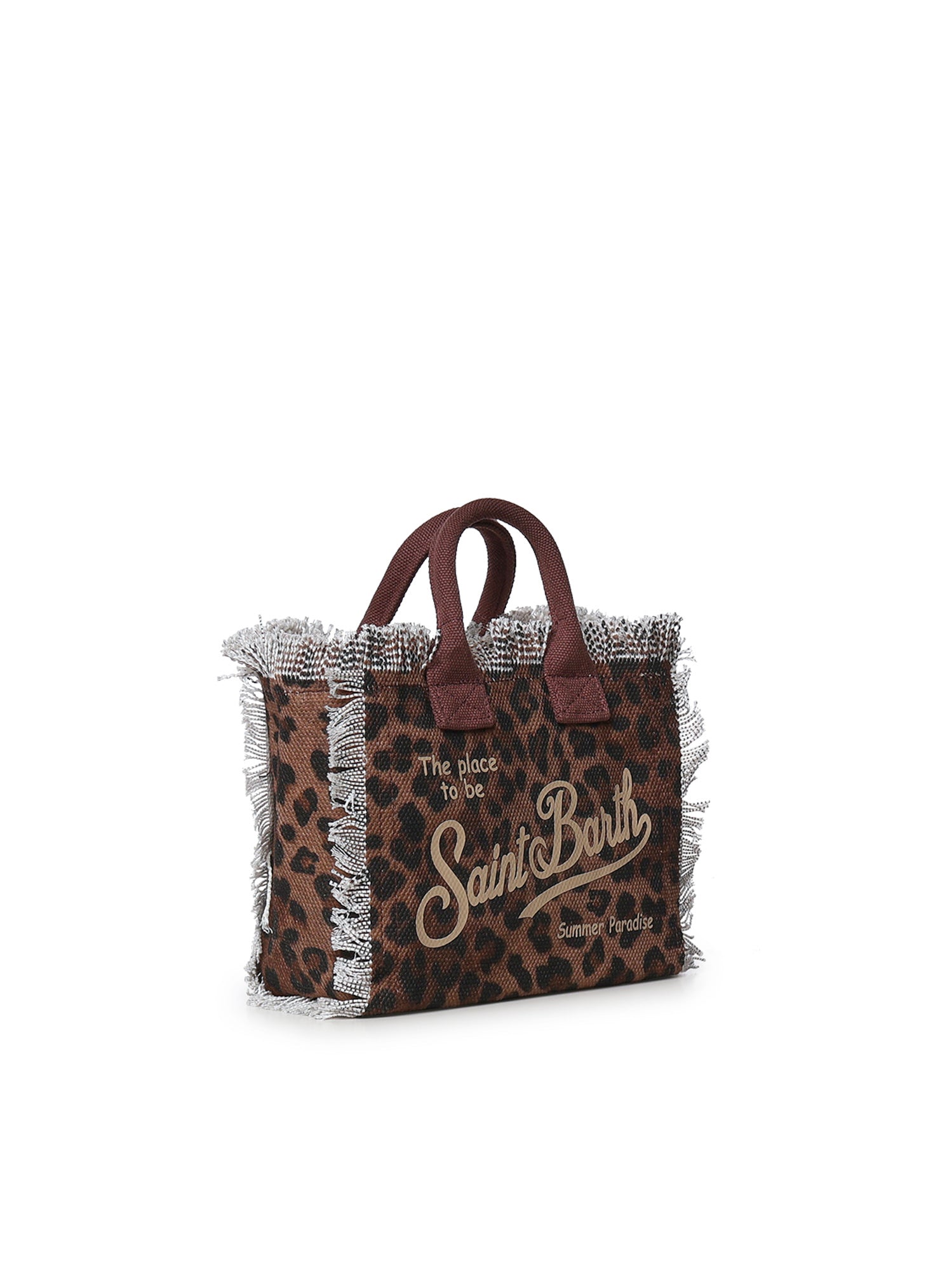 Borsa Vanity mini in canvas leopardato VAMI001 00190L MC2 SAINT BARTH 