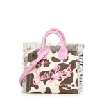 Borsa Vanity mini in canvas con stampa VAMI001 00327L MC2 SAINT BARTH 