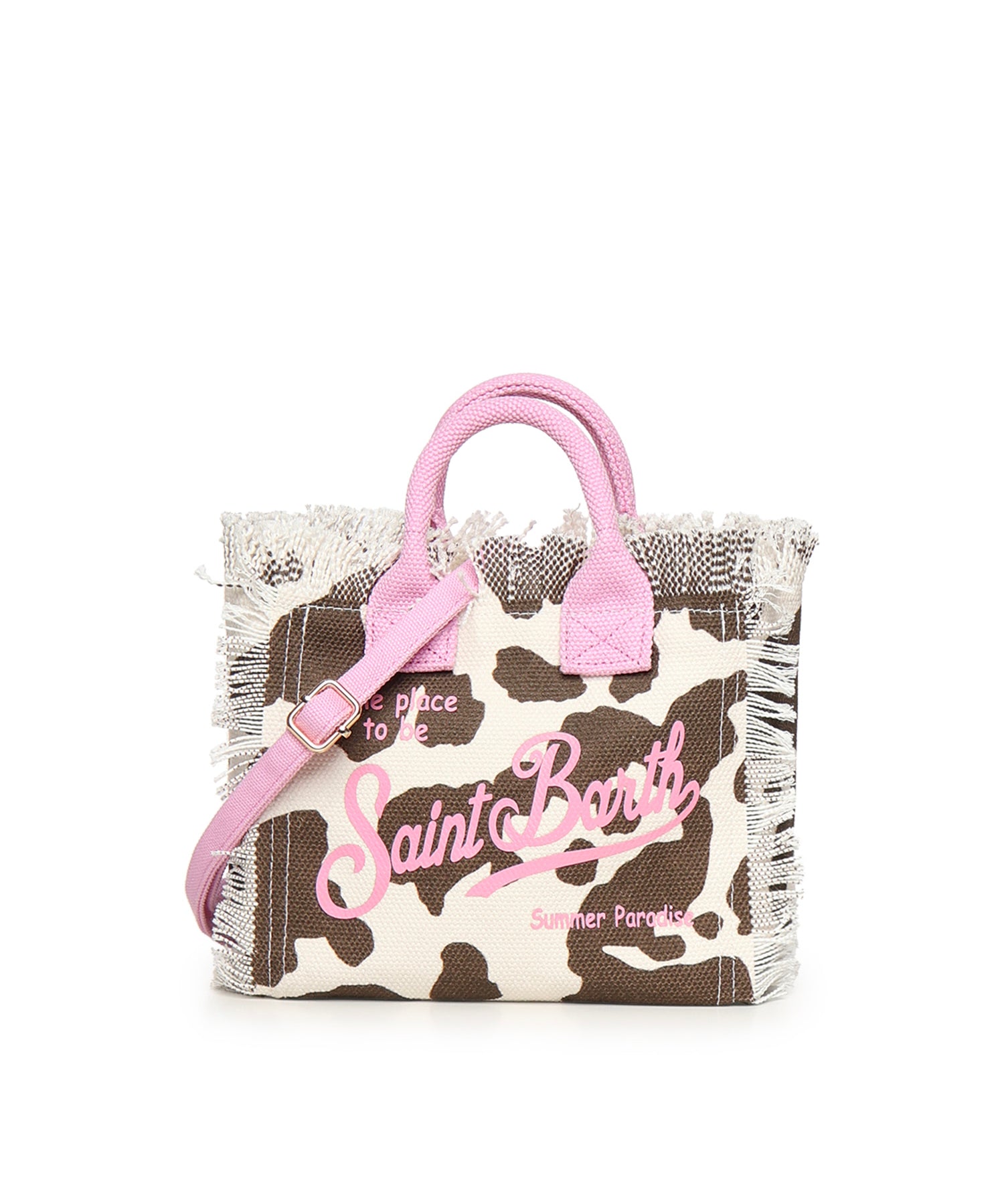 Borsa Vanity mini in canvas con stampa VAMI001 00327L MC2 SAINT BARTH 