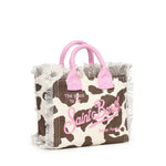 Borsa Vanity mini in canvas con stampa VAMI001 00327L MC2 SAINT BARTH 