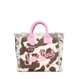 Borsa Vanity mini in canvas con stampa VAMI001 00327L MC2 SAINT BARTH 