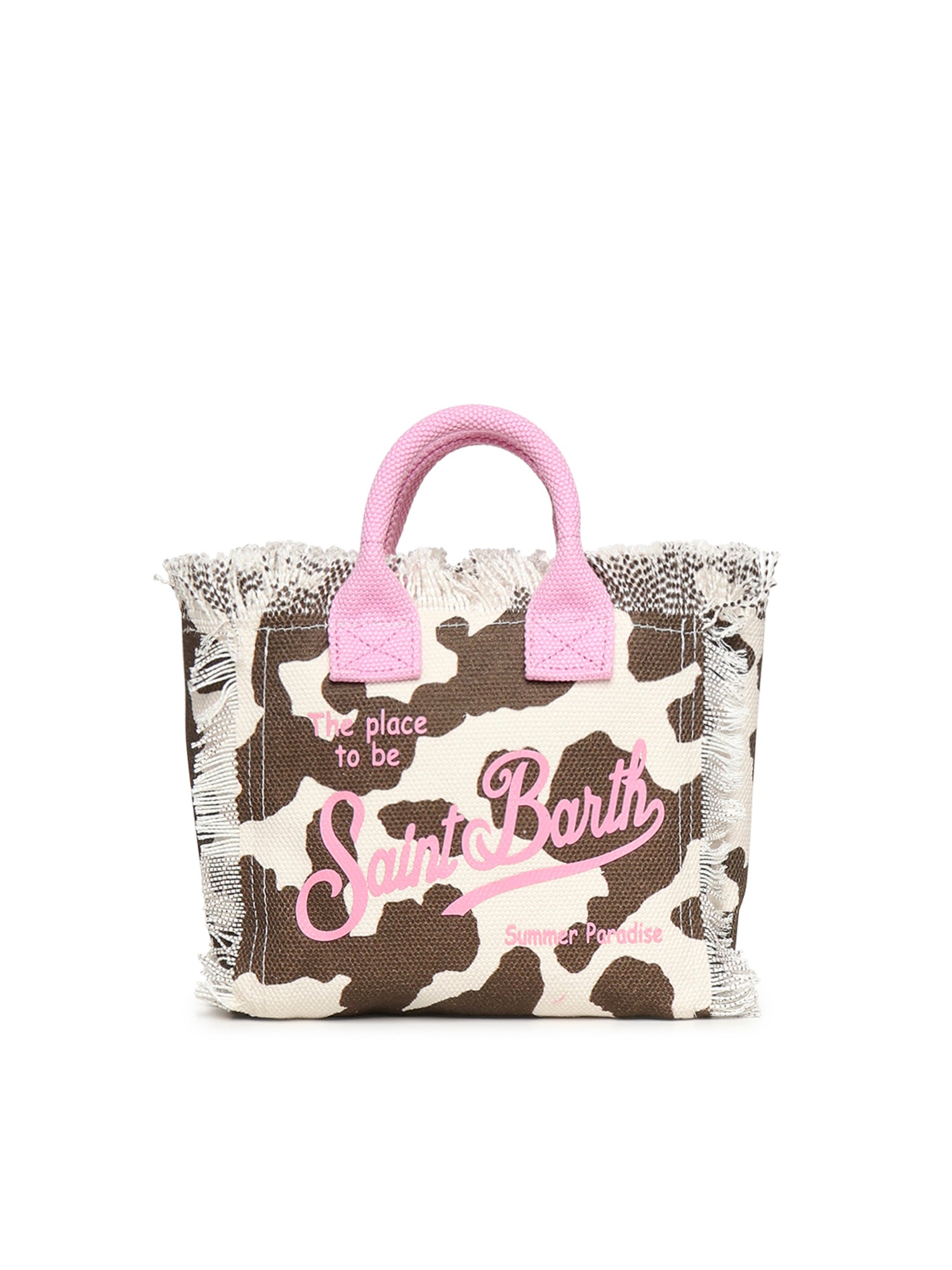 Borsa Vanity mini in canvas con stampa VAMI001 00327L MC2 SAINT BARTH 