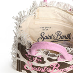 Borsa Vanity mini in canvas con stampa VAMI001 00327L MC2 SAINT BARTH 