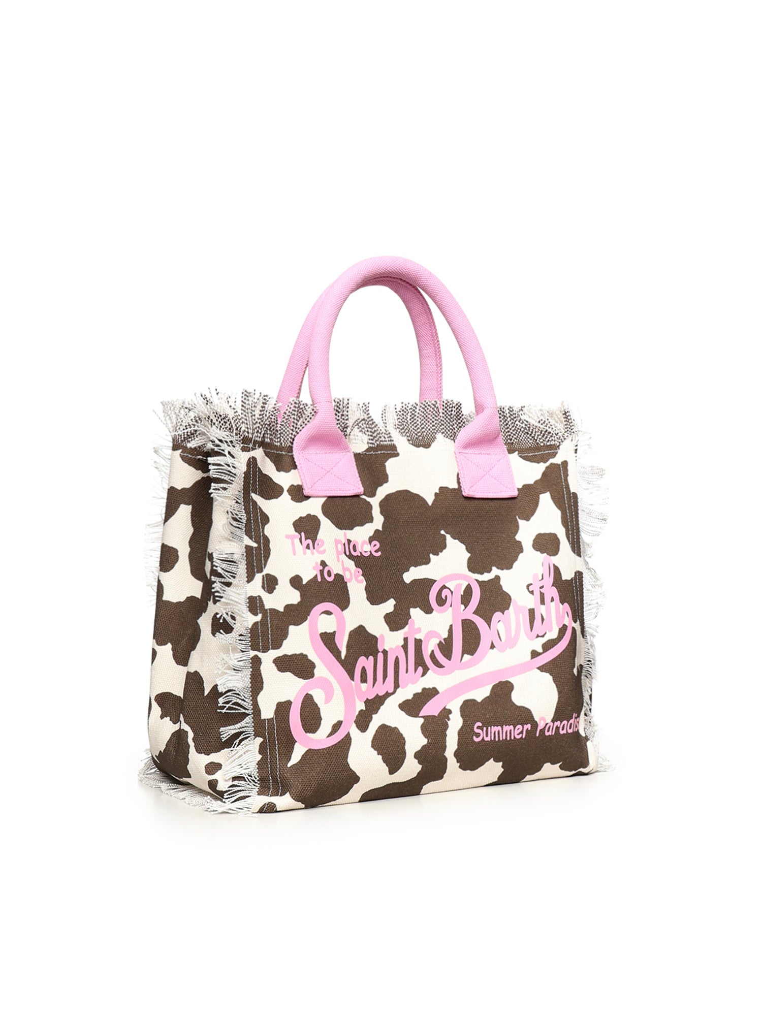 Borsa Vanity in canvas con stampa VANI001 00327L MC2 SAINT BARTH 