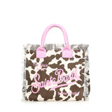 Borsa Vanity in canvas con stampa VANI001 00327L MC2 SAINT BARTH 