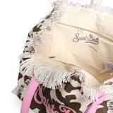 Borsa Vanity in canvas con stampa VANI001 00327L MC2 SAINT BARTH 