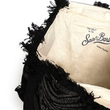 Borsa Vanity in canvas con stampa zebrata e strass VANI001 00629L MC2 SAINT BARTH 
