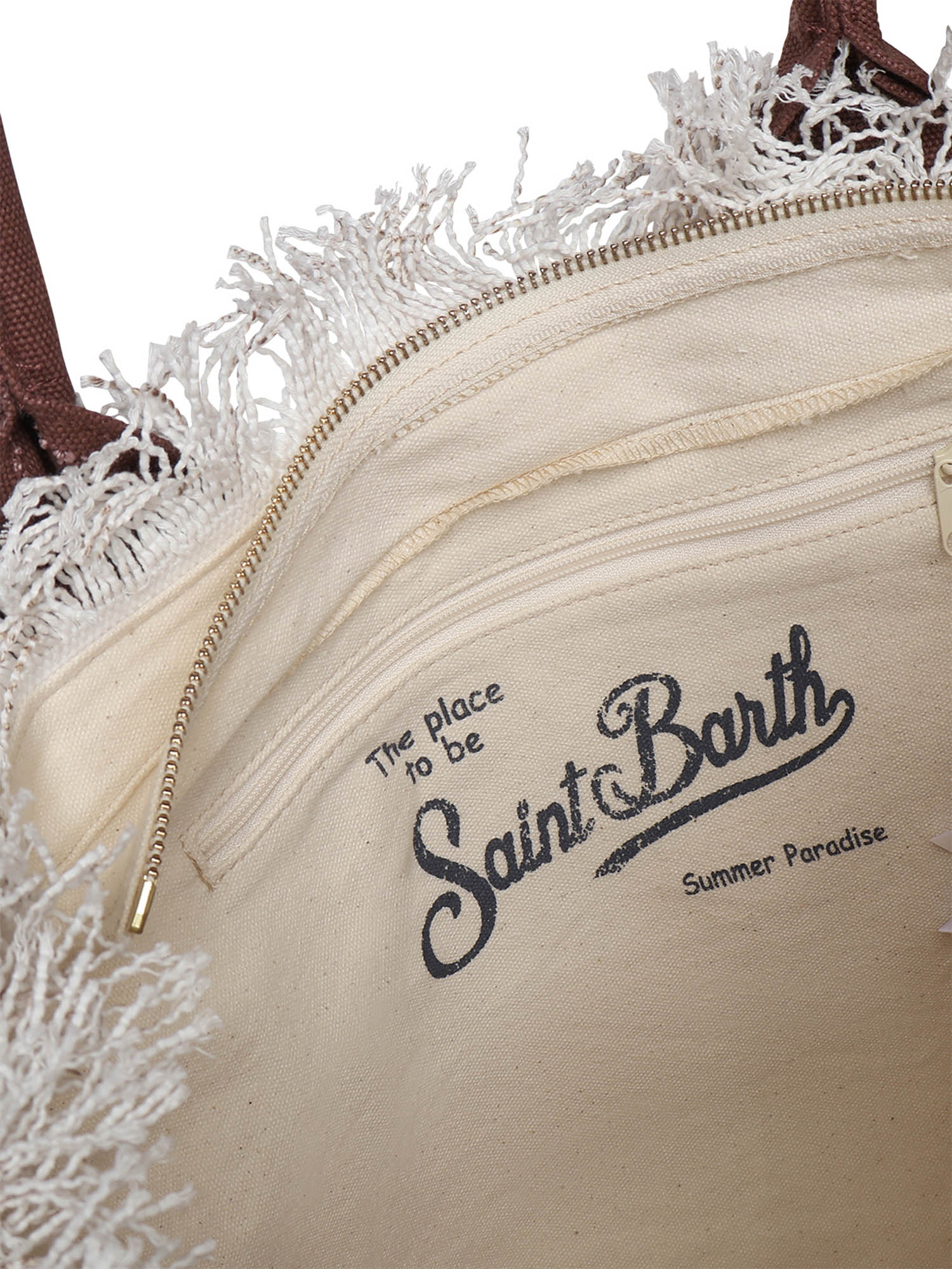 Borsa Vanity in canvas con stampa VANI001 02157L MC2 SAINT BARTH 