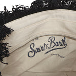 Borsa Vanity in canvas con logo in strass VANI001 02563L MC2 SAINT BARTH 