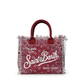 Borsa Vanity regular in canvas con stampa bandana VANI001 09486L MC2 SAINT BARTH 