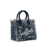 Borsa Vanity regular in canvas con stampa bandana<BR/> VANI001 09488L MC2 SAINT BARTH 