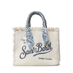 Borsa Vanity in canvas con twill removibile VANI045 09243L MC2 SAINT BARTH 