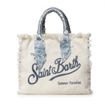 Borsa Vanity in canvas con twill removibile VANI045 09243L MC2 SAINT BARTH 