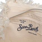 Borsa Vanity in canvas con twill removibile VANI045 09243L MC2 SAINT BARTH 