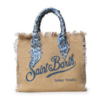 Borsa Vanity in canvas con twill removibile VANI045 09245L MC2 SAINT BARTH 