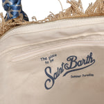 Borsa Vanity in canvas con twill removibile VANI045 09245L MC2 SAINT BARTH 
