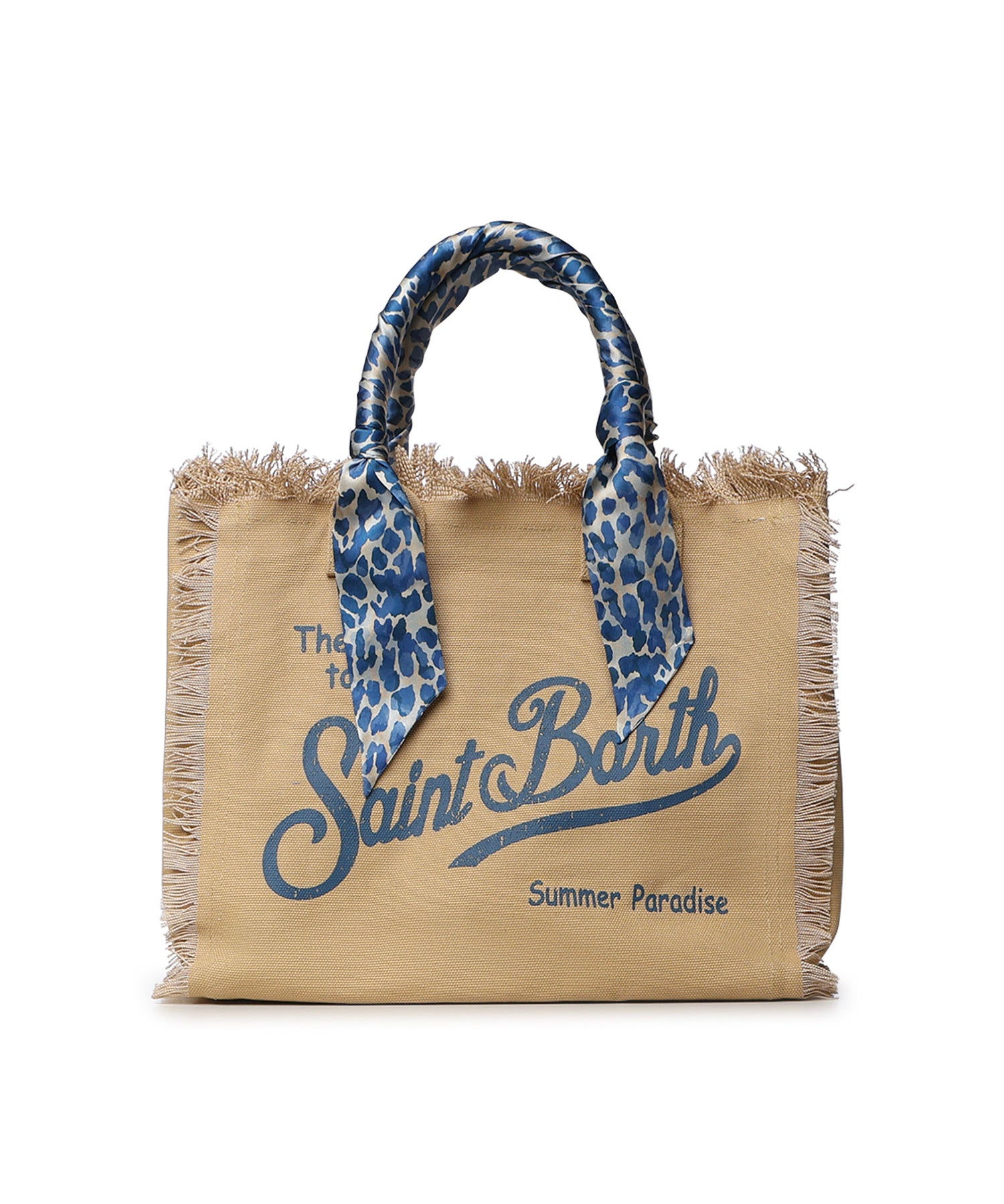 Borsa Vanity in canvas con twill removibile VANI045 09245L MC2 SAINT BARTH 