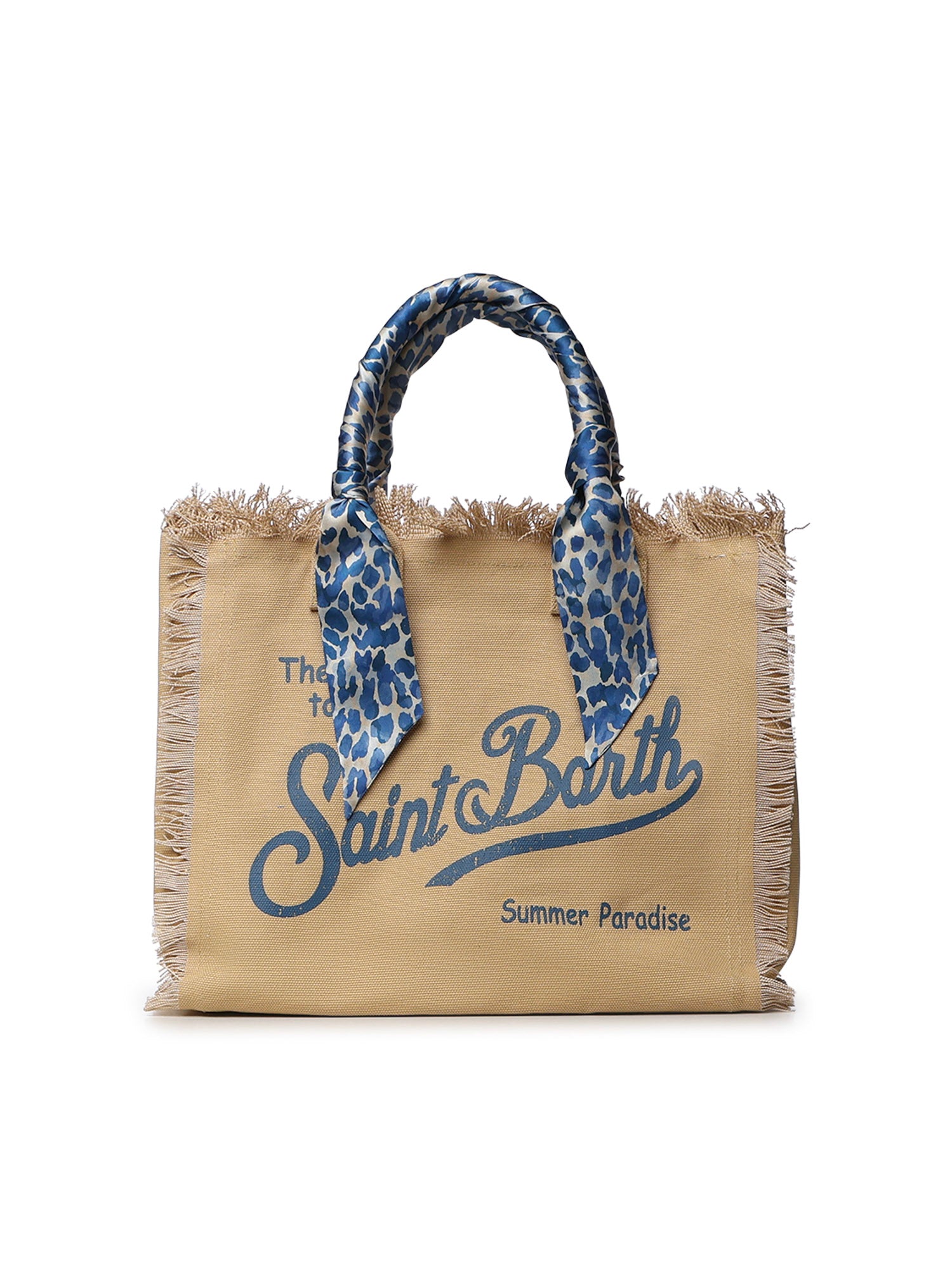 Borsa Vanity in canvas con twill removibile VANI045 09245L MC2 SAINT BARTH 