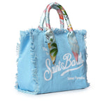Borsa Vanity in canvas con twill removibile VANI045 09250L MC2 SAINT BARTH 