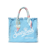 Borsa Vanity in canvas con twill removibile VANI045 09250L MC2 SAINT BARTH 