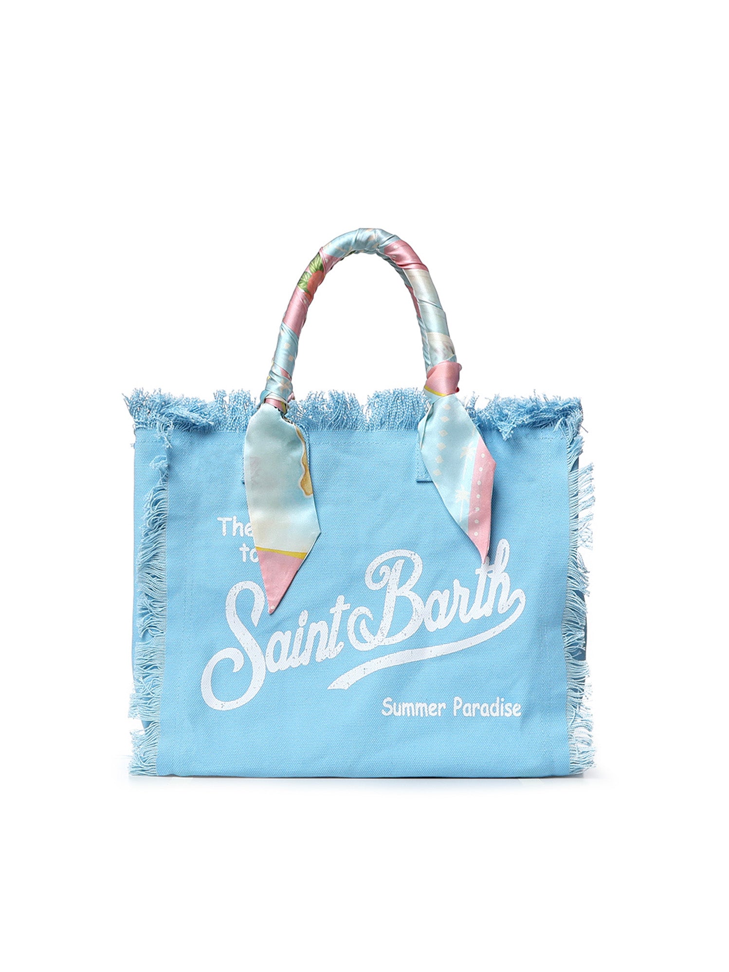 Borsa Vanity in canvas con twill removibile VANI045 09250L MC2 SAINT BARTH 