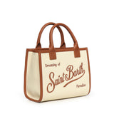 Borsa Vanity in denim e pelle VANMD001 01517L MC2 SAINT BARTH 