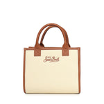 Borsa Vanity in denim e pelle VANMD001 01517L MC2 SAINT BARTH 