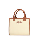 Borsa Vanity in denim e pelle VANMD001 01517L MC2 SAINT BARTH 