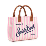 Borsa Vanity in pelle con logo VANMD001 01784L MC2 SAINT BARTH 