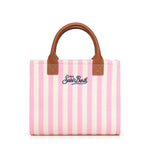 Borsa Vanity in pelle con logo VANMD001 01784L MC2 SAINT BARTH 