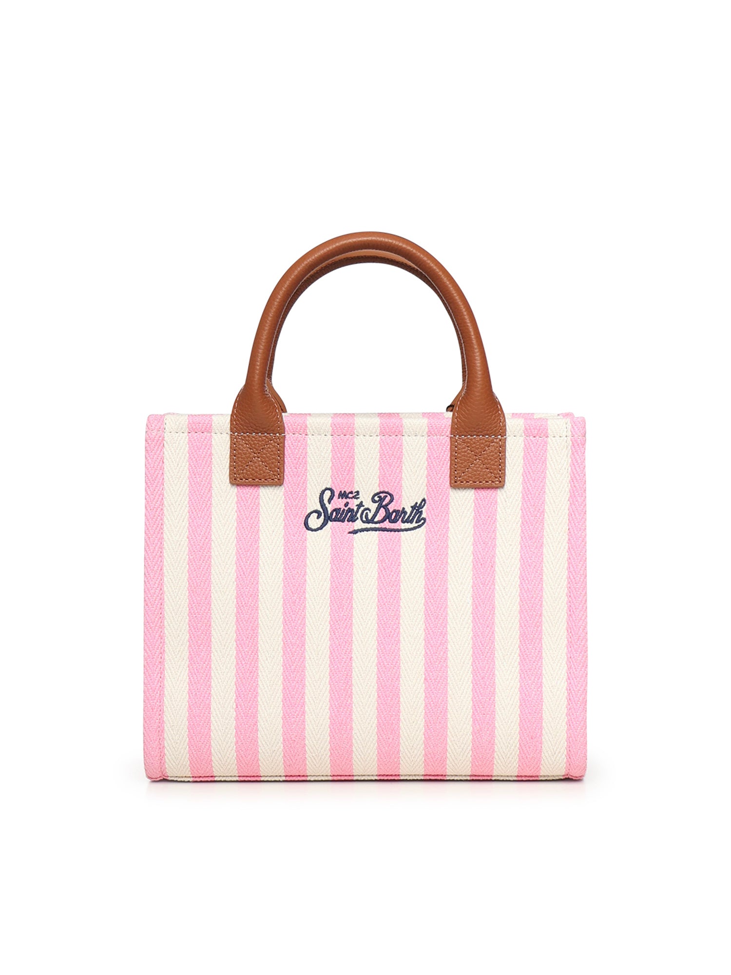 Borsa Vanity in pelle con logo VANMD001 01784L MC2 SAINT BARTH 