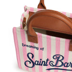 Borsa Vanity in pelle con logo VANMD001 01784L MC2 SAINT BARTH 