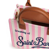 Borsa Vanity in pelle con logo VANMD001 01784L MC2 SAINT BARTH 