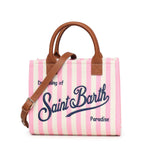 Borsa Vanity in pelle con logo VANMD001 01784L MC2 SAINT BARTH 