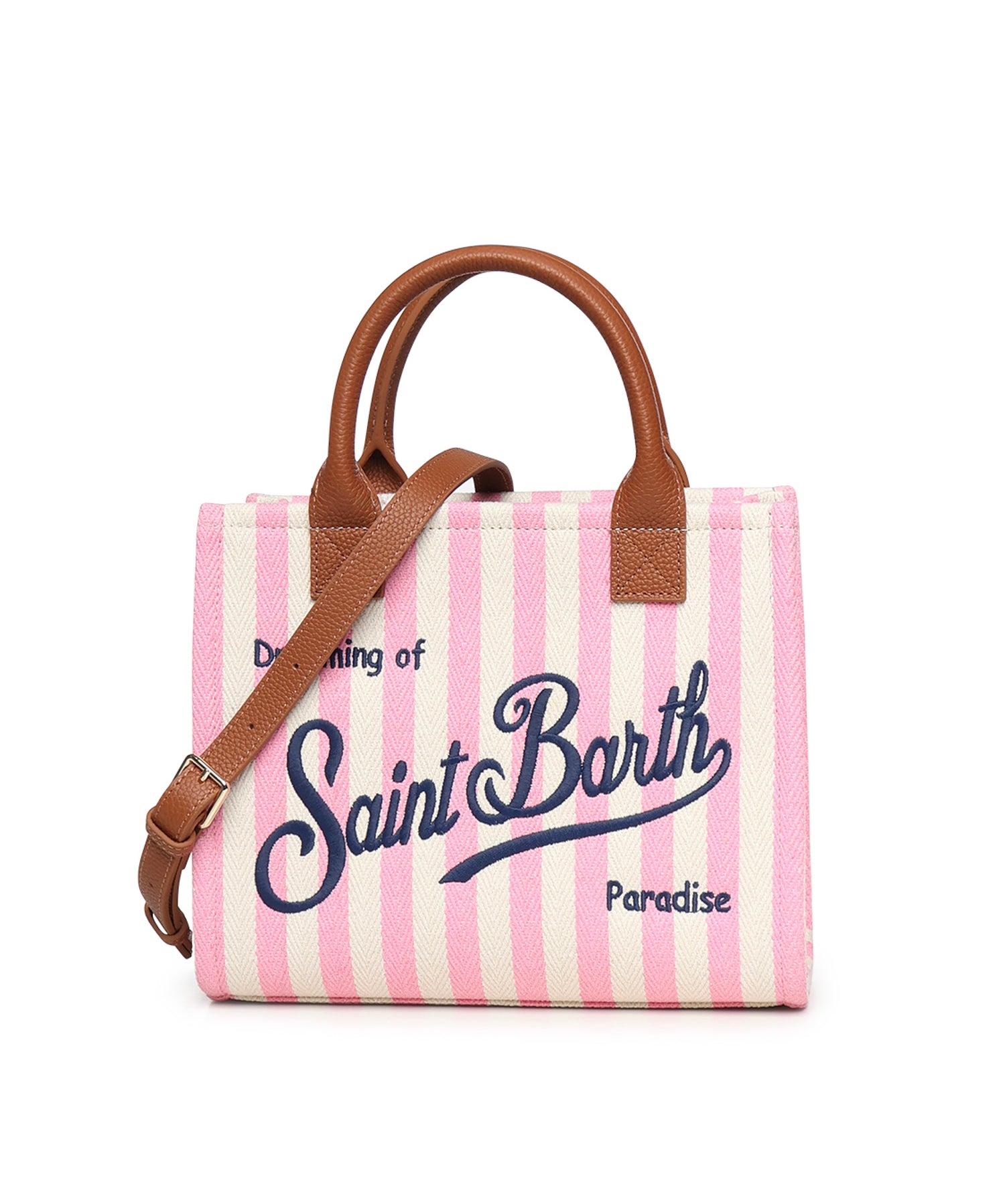 Borsa Vanity in pelle con logo VANMD001 01784L MC2 SAINT BARTH 