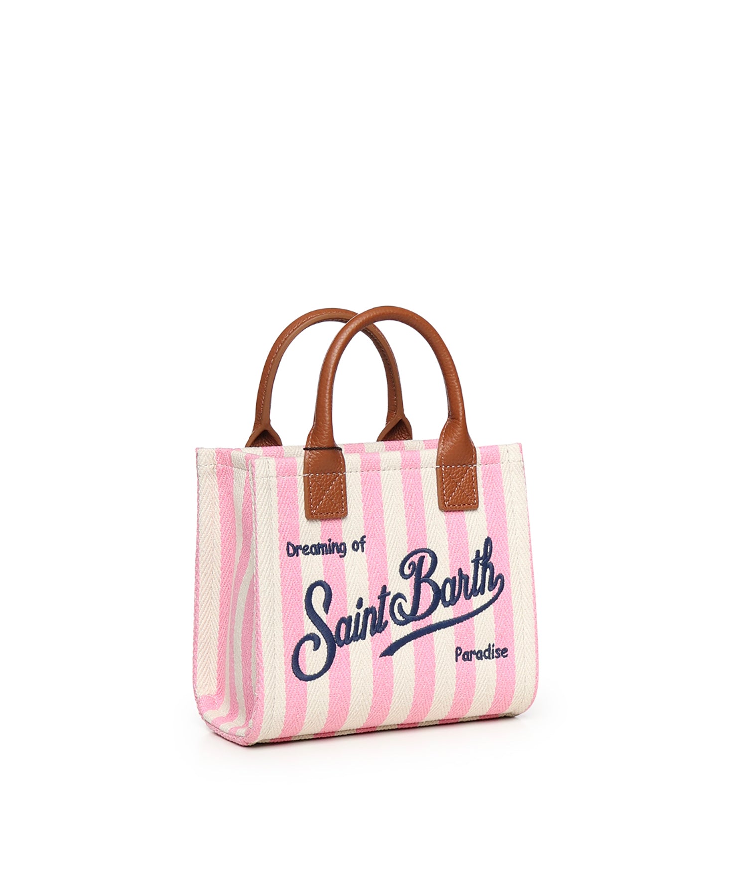 Borsa Vanity in pelle con logo VANMI001 01784L MC2 SAINT BARTH 