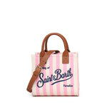 Borsa Vanity in pelle con logo VANMI001 01784L MC2 SAINT BARTH 