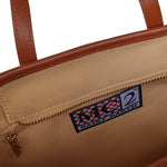 Borsa Vivian medium effetto raffia con logo VVID001 00368L MC2 SAINT BARTH 