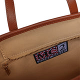 Borsa Vivian medium effetto raffia con logo VVID001 00368L MC2 SAINT BARTH 