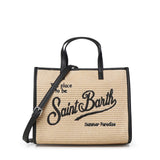 Borsa Vivian medium effetto raffia con logo VVID001 00421L MC2 SAINT BARTH 