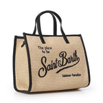 Borsa Vivian medium effetto raffia con logo VVID001 00421L MC2 SAINT BARTH 