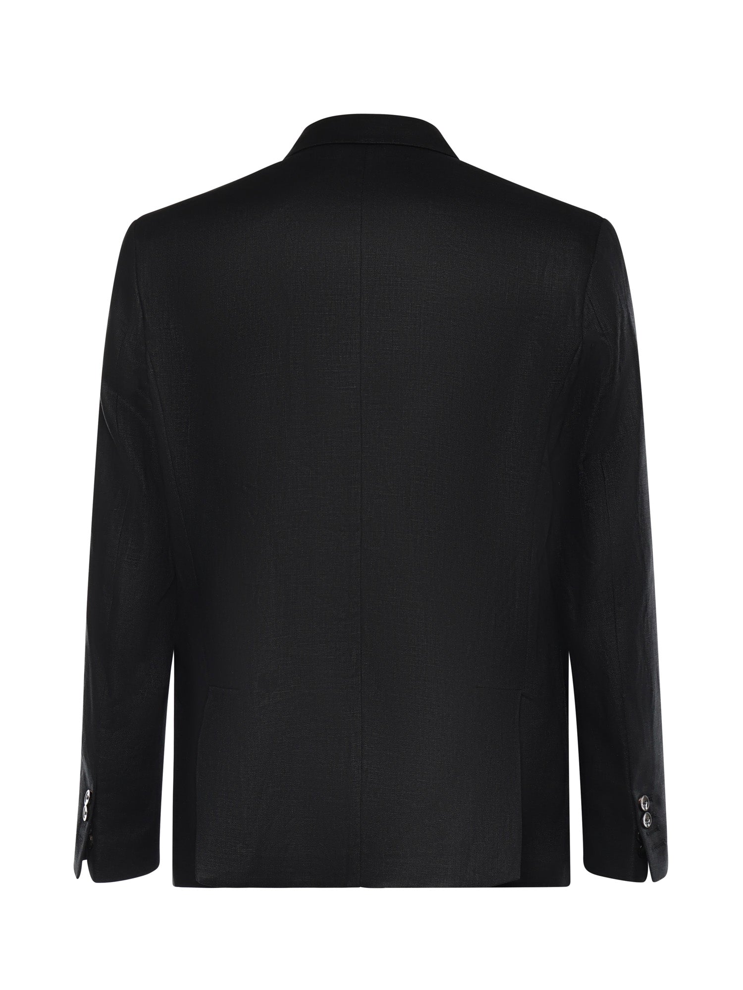 Blazer doppiopetto in lino MCAUS3259S26 019 MICHAEL COAL 
