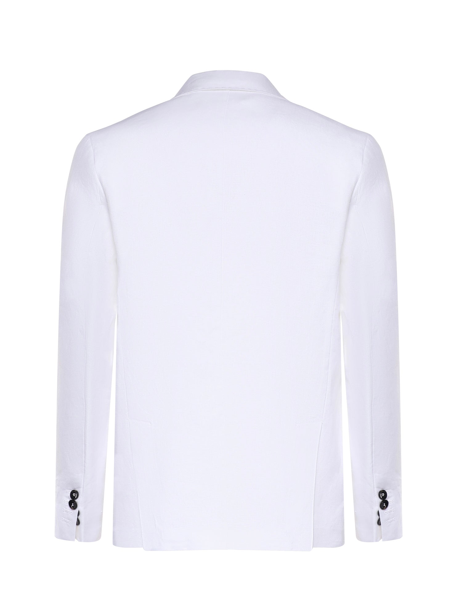 Blazer doppiopetto in lino MCAUS3259S26 282 MICHAEL COAL 