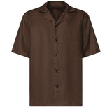 Camicia Mc-Dale in lino MCDAL3259S26 194 MICHAEL COAL 