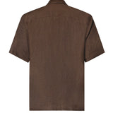 Camicia Mc-Dale in lino MCDAL3259S26 194 MICHAEL COAL 