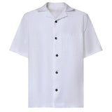 Camicia Mc-Dale in lino MCDAL3259S26 282 MICHAEL COAL 