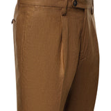 Pantalone Tk America in lino MCFRK3259S26 172 MICHAEL COAL 